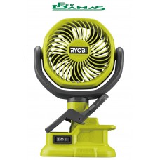VENTILATORE CON PINZA RYOBI 18V ART. RCF 18 - 0